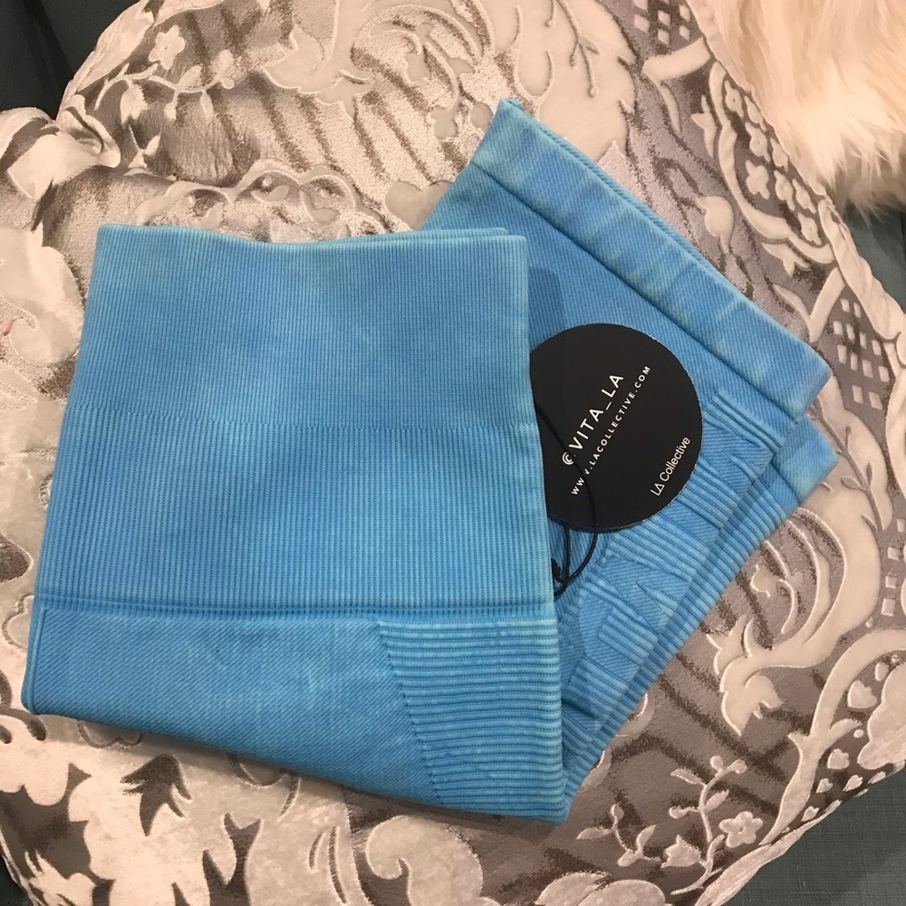 VITA LA Bangin Blue Biker Short XS/S - Picture 13 of 15